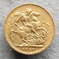 Velká Británie Sovereign 1899