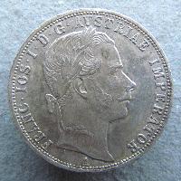 Austria Hungary 1 FL 1860 A