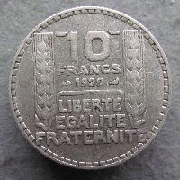 France 10 francs 1929