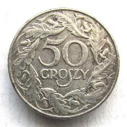 Polen 50 Groszy 1938