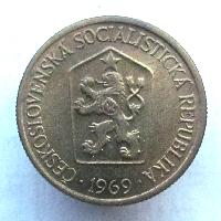 Československo 1 Kčs 1969