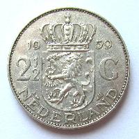 Niederlande 2,5 gulden 1959