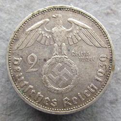 Germany 2 RM 1939 A