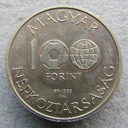 Maďarsko 100 forintů 1985