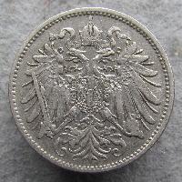Rakousko-Uhersko 20 heller 1892
