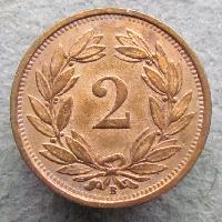 Switzerland 2 rappen 1933