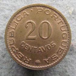 Angola 20 centavos 1962