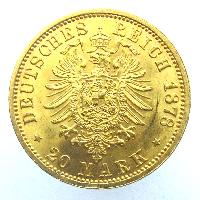 Hamburg 20 Mark 1878 J