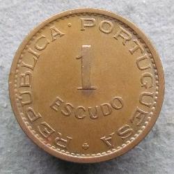 Mozambique 1 escudo 1968
