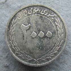 Iran 2000 rials 2010