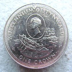 Isle of Man 1 koruna 1979