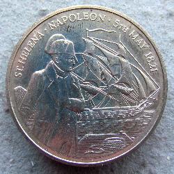 Saint Helena and Ascension 50 pence 1986