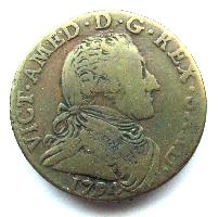 Сардиния 5 сольдо 1794