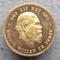 Nizozemsko 10 G 1875