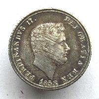 Itálie NEAPOL Ferdinando II 10 gran 1853