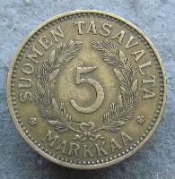 Finland 5 mark 1933