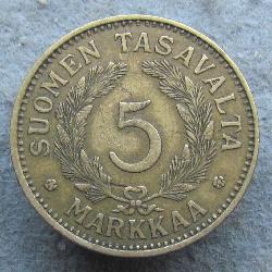 Finsko 5 marek 1933