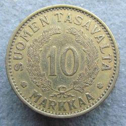Finsko 10 marek 1930