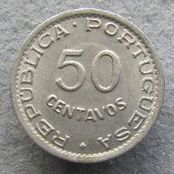 Mozambique 50 centavos 1951