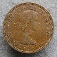 New Zealand 1 penny 1961