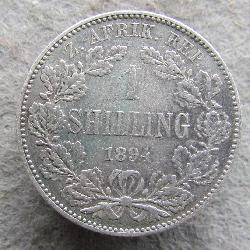 Republic of South Africa 1 shilling 1894
