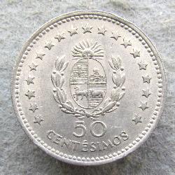 Uruguay 50 centesimo 1960