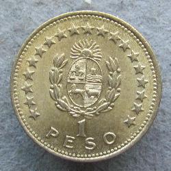 Uruguay 1 peso 1965