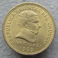 Uruguay 10 peso 1965