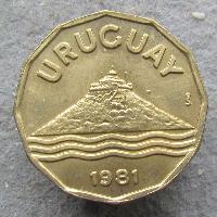 Uruguay 20 centesimo 1981