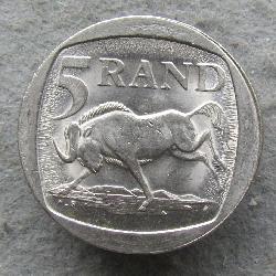 Republic of South Africa 5 Rand 1994