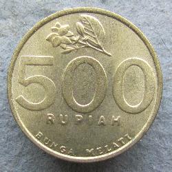 Indonesia 500 rupees 2000