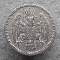 Serbia 5 para 1883