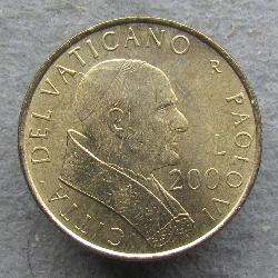 Vatikán 200 lir 2001