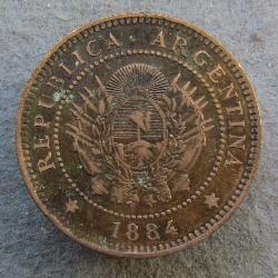 Argentina 1 centavo 1884