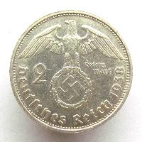 Германия 2 RM 1938 G