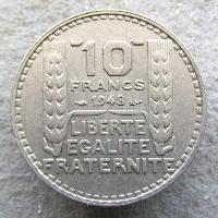 France 10 francs 1948