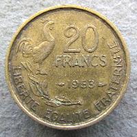 France 20 francs 1953