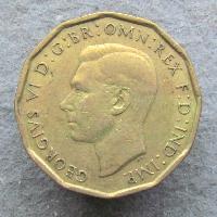 Great Britain 3 pence 1945