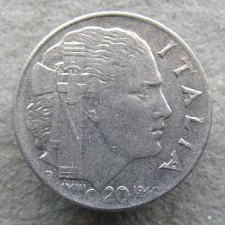 Itálie 20 centesimo 1940