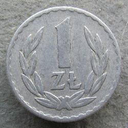 Poland 1 zloty 1949