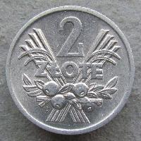 Poland 2 zloty 1974