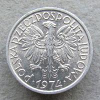 Poland 2 zloty 1974