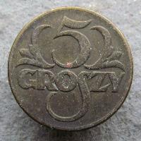 Poland 5 groschen 1923