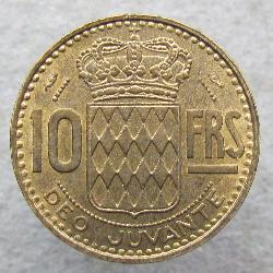 Monaco 10 francs 1951