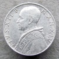 Vatican 10 lire 1952