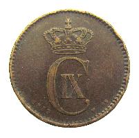 Denmark 2 ore 1883