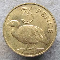 Gambie 3 pence 1966