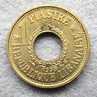 Lebanon 1 piastr 1955