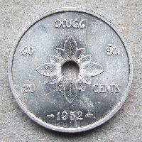 Laos 20 centimes 1952