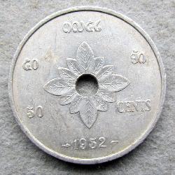 Laos 50 centimes 1952